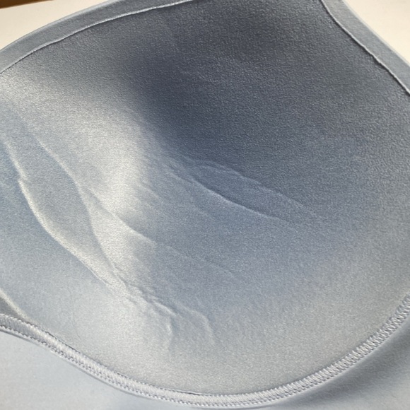 NWT Victorias Secret Bra Size 38DDD Light Blue Incredible Plunge Padded Wireless - Picture 9 of 12